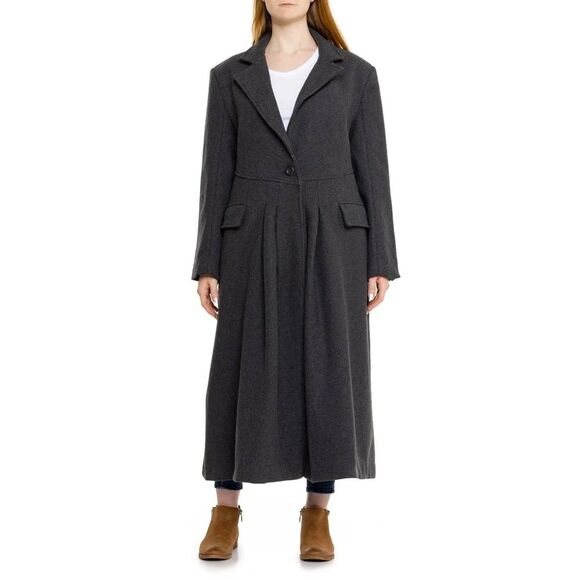 Free People Victoria Flared Wool-Blend Coat, NWT, Size M - Picture 5 of 15